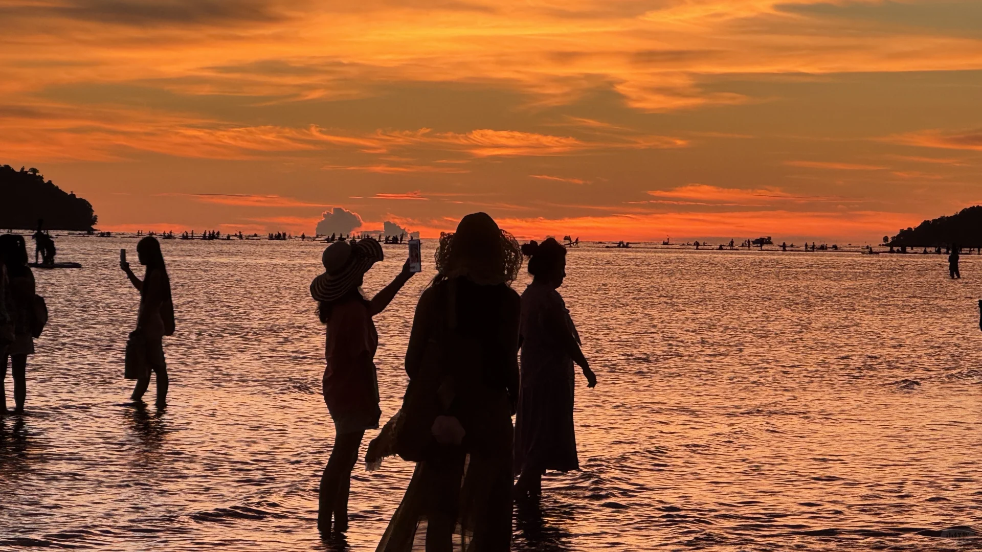 滹沱河景色绝了～