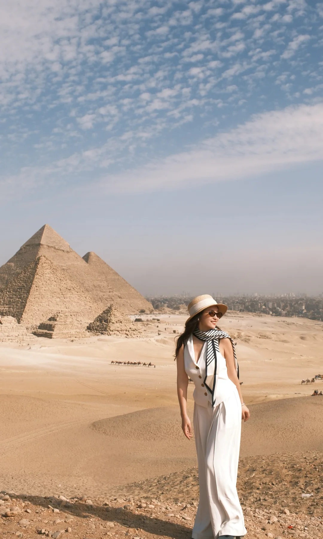 来埃及金字塔必出片