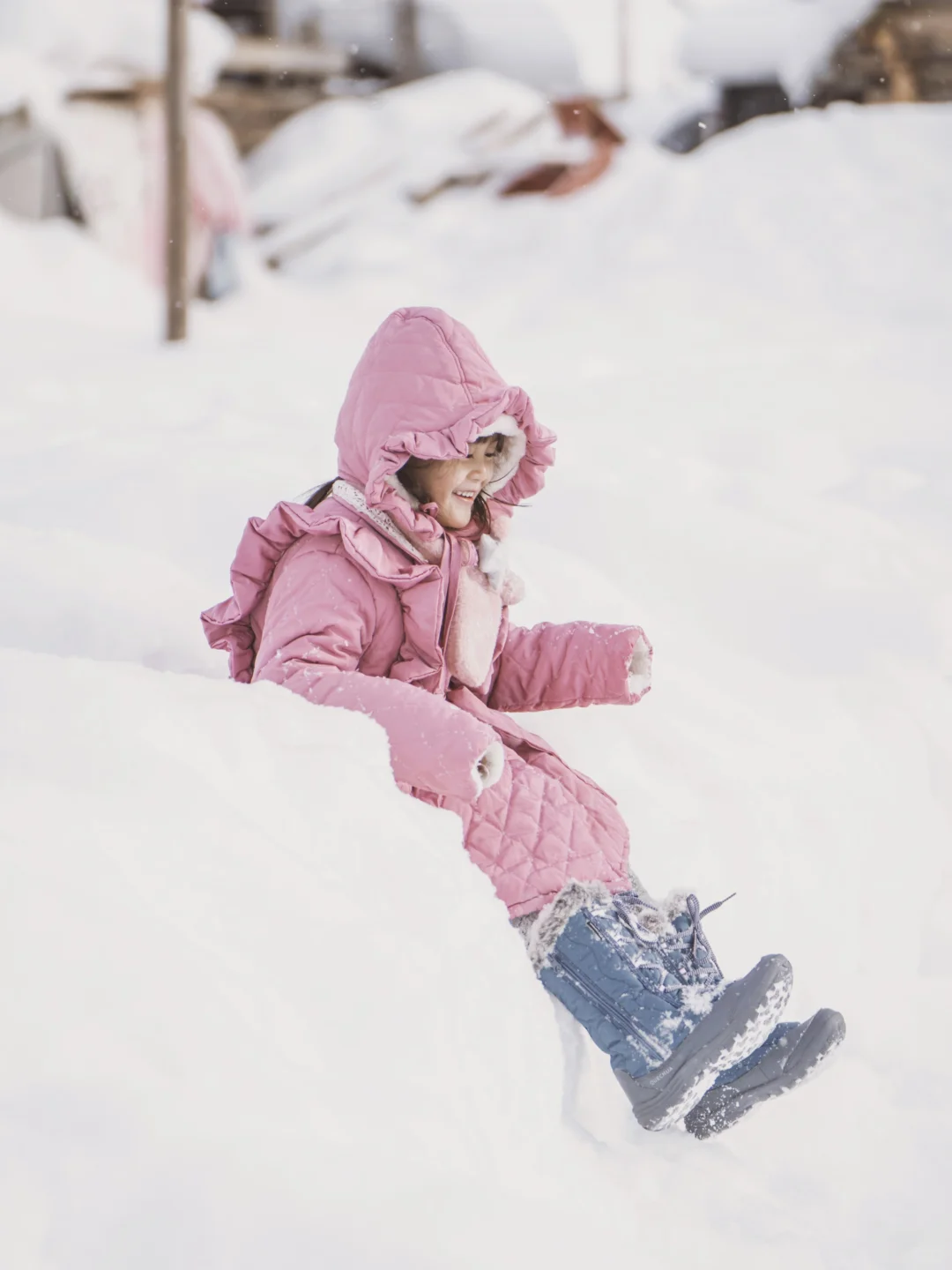 禾木,下雪天❄️