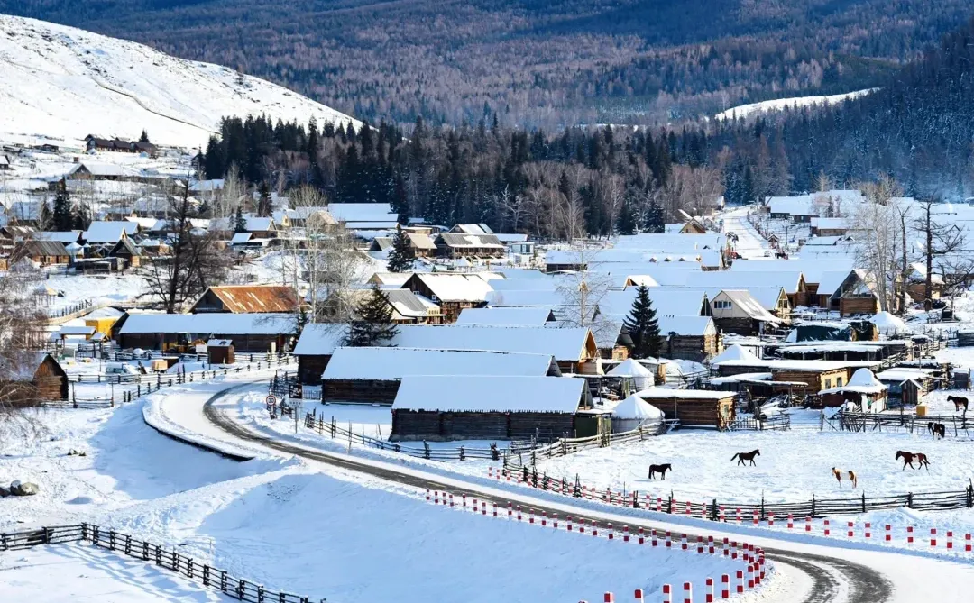 新疆冬天纯玩小团｜阿勒泰7日慢奢冰雪王国