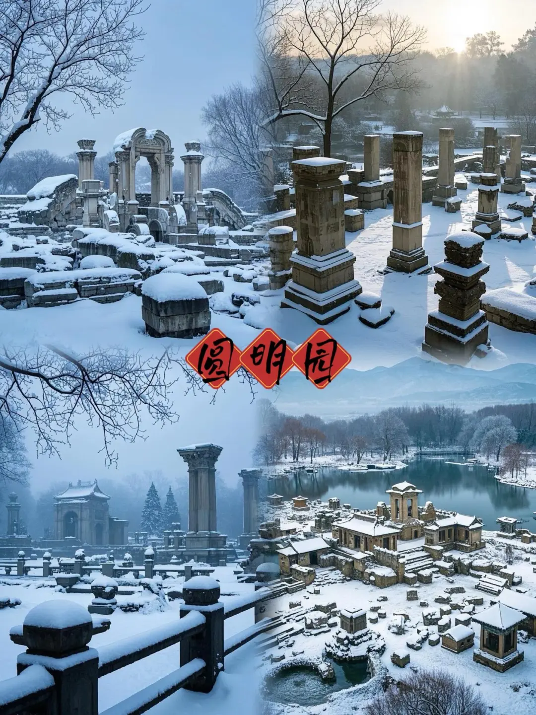 北京冬天❄️☃️赏雪十大必去景点⛲️攻略