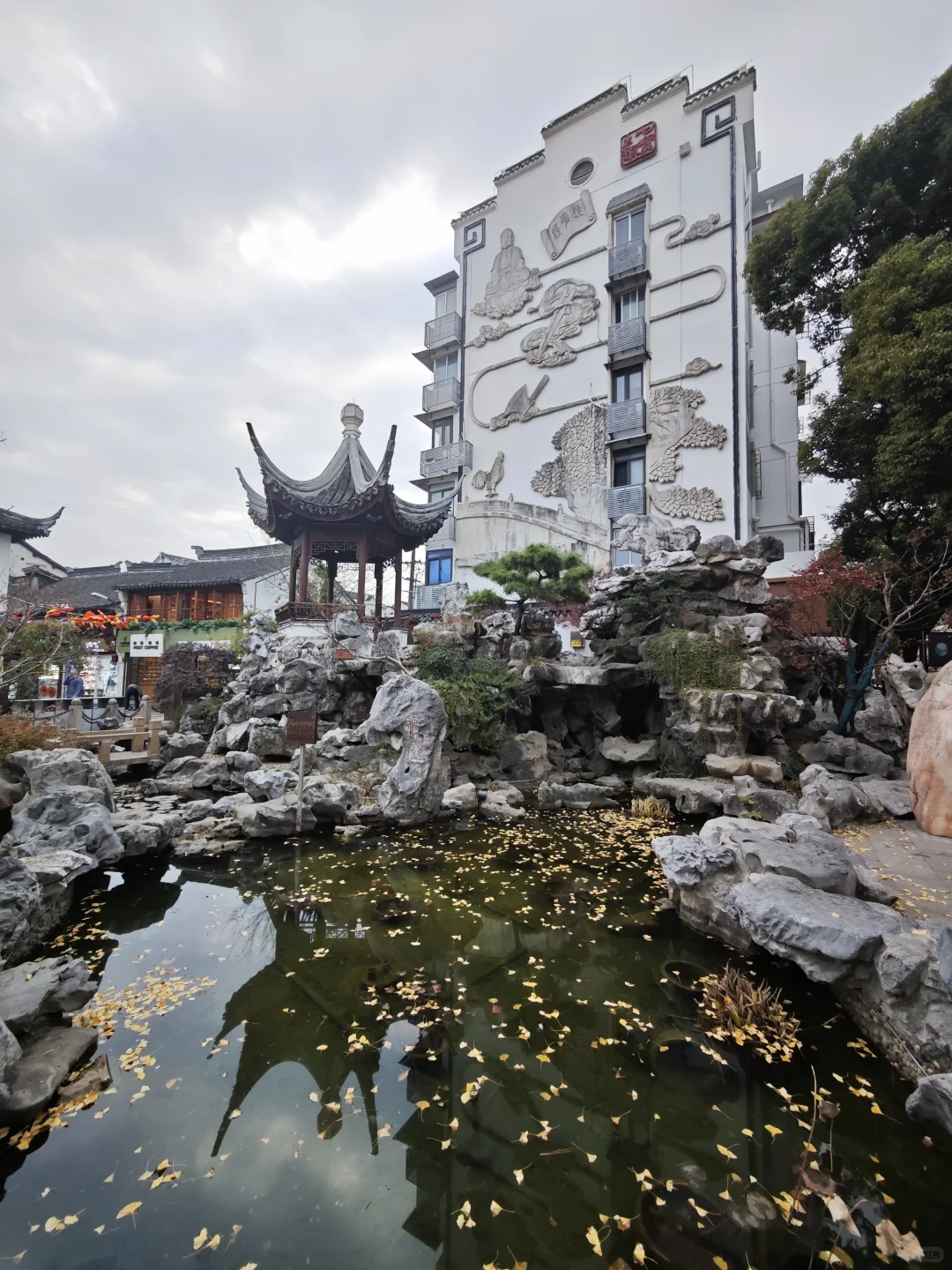 美丽的古镇美丽的景色