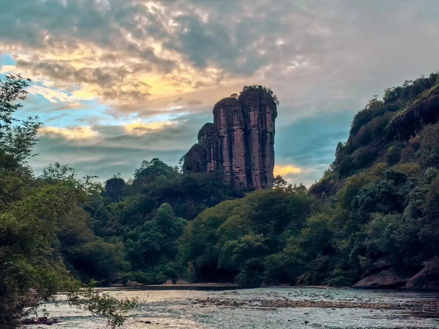 武夷山现在人少景美，景区门票全免！！！