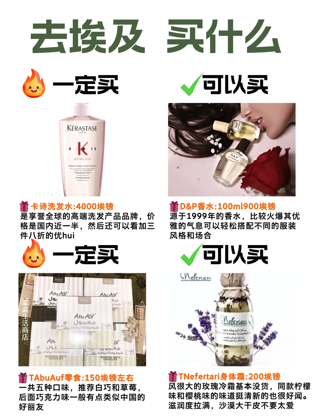 埃及旅游闭眼入的伴手礼大合集🔥