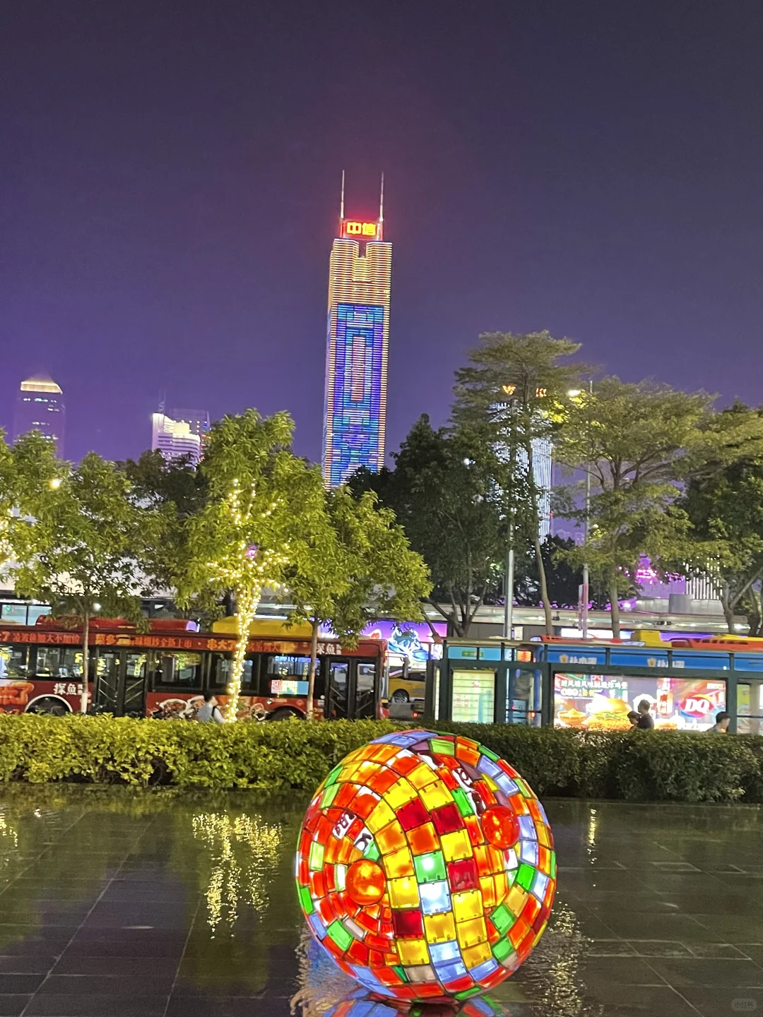 这里真的太适合过节了🌃