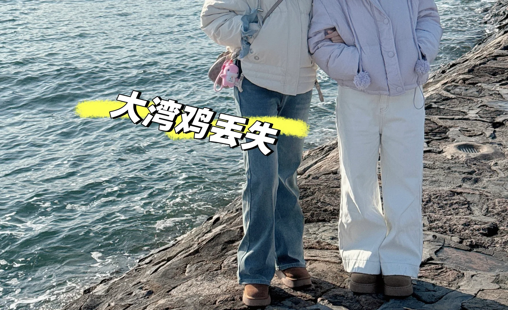 青岛旅游 丢失大湾鸡乐融融挂件一枚