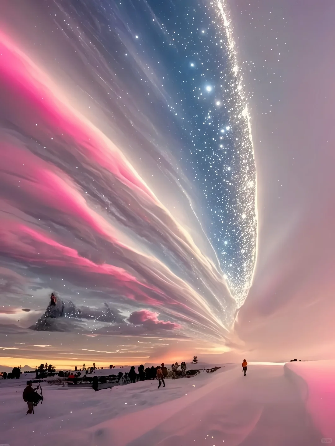 实话难听😅但这就是漠河极光真实现状...