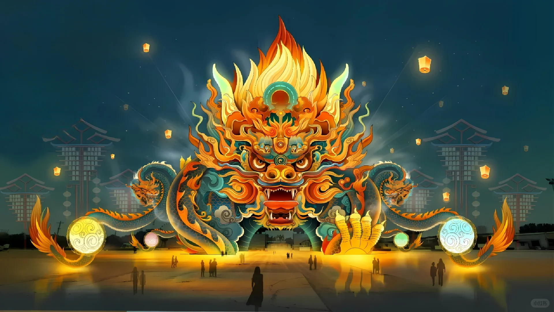 承接花灯彩灯工程,花灯灯会策划灯展策划