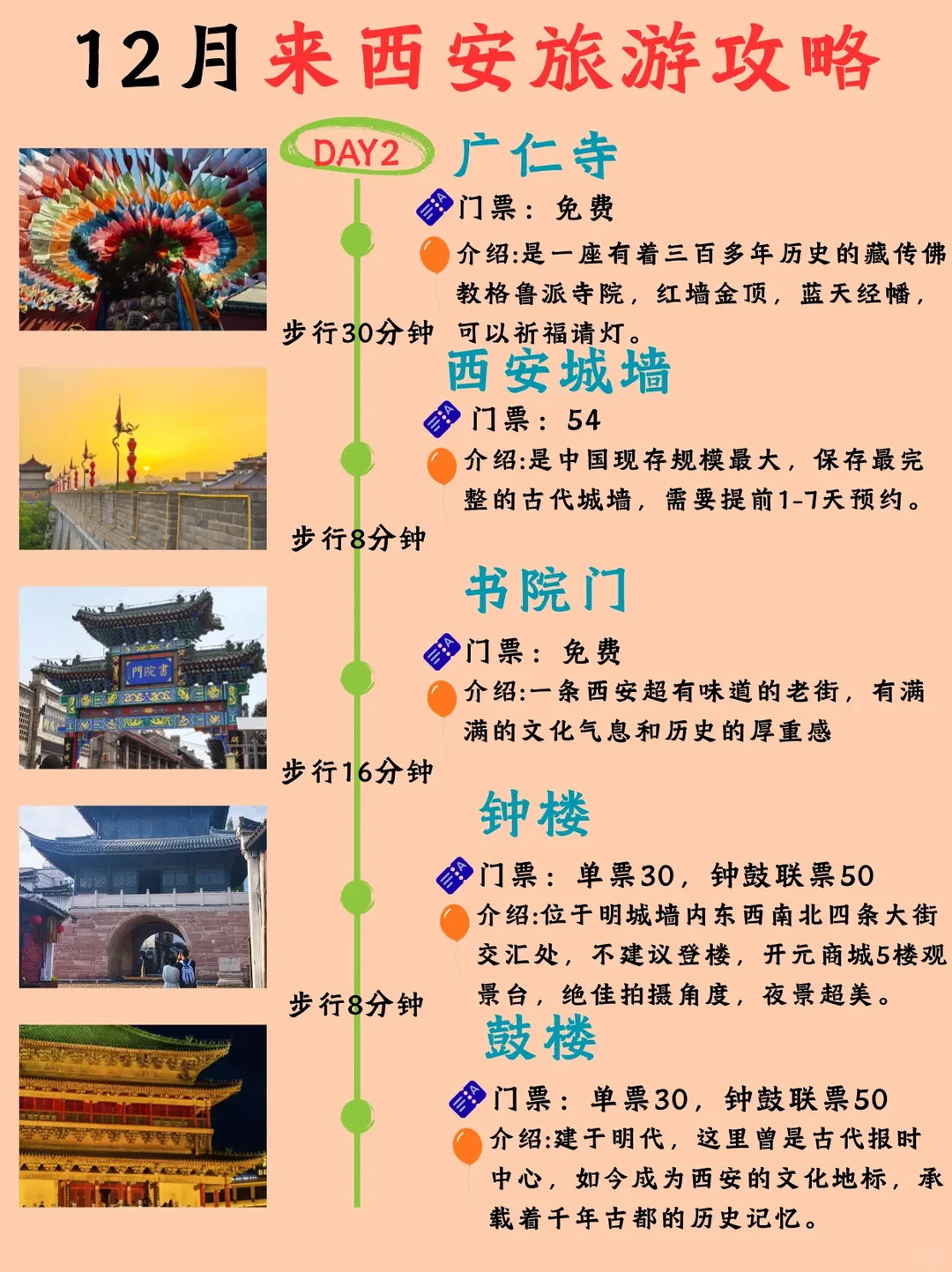 12月来西安旅游攻略3天2晚630/人4天3晚83