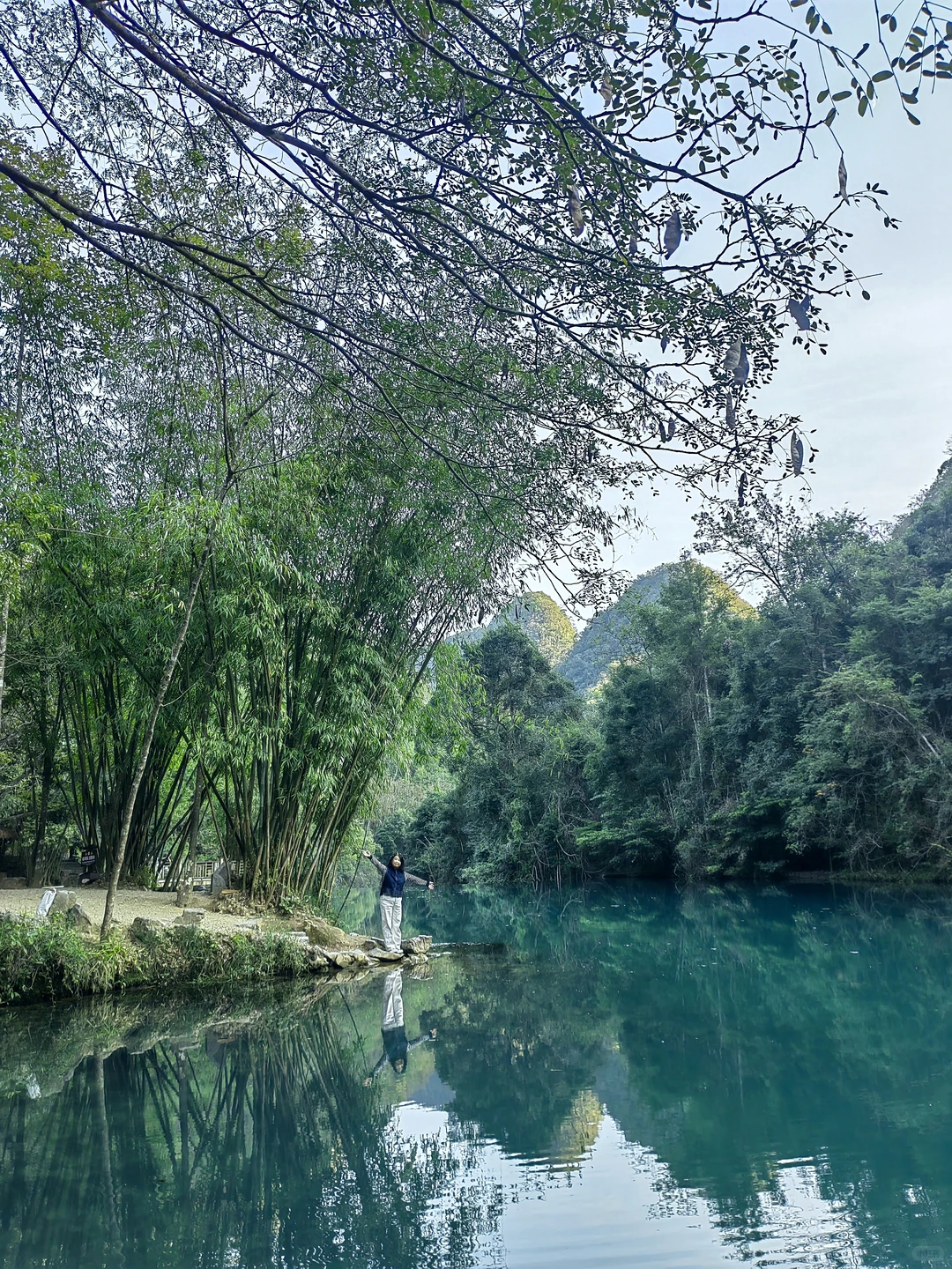多彩贵州｜水墨画般的荔波大小七孔