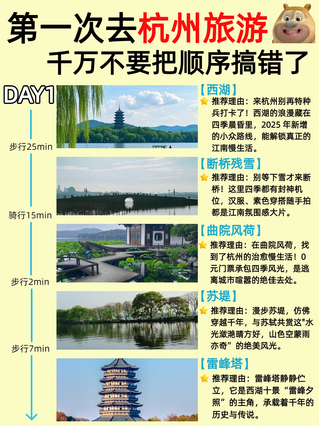 假期旅游🔥杭州3天2夜游玩攻略✅