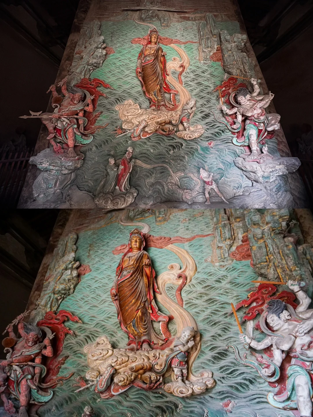 福胜寺丨最美渡海观音🌊三佛洞开放啦✨