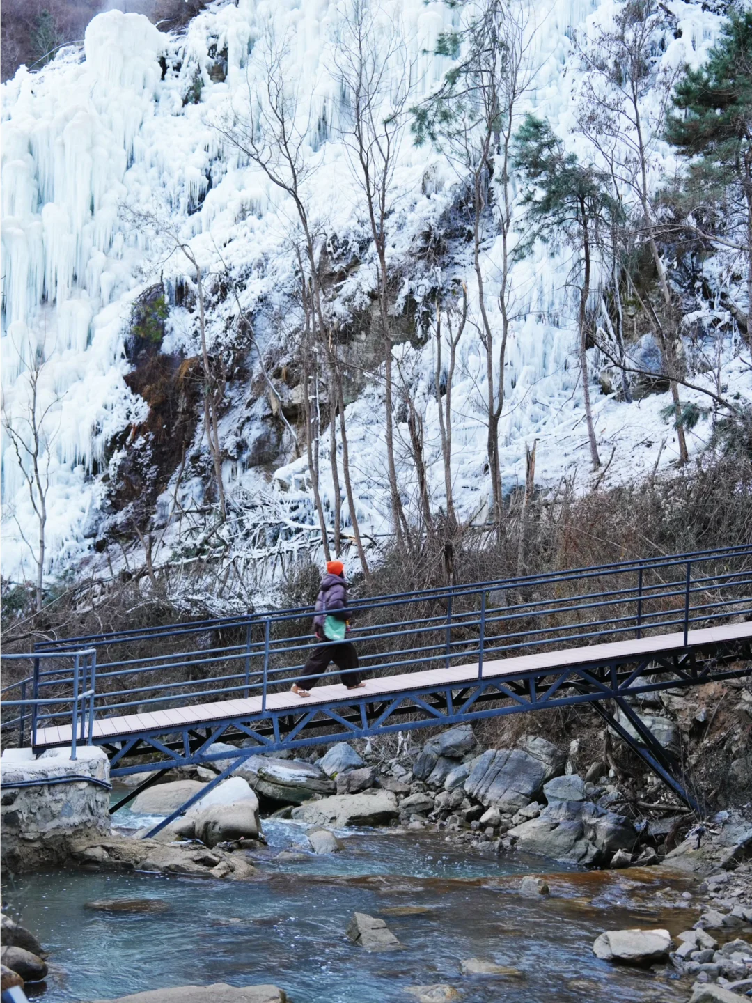 我宣布❗这是属于京津冀人的超大冰瀑❗附地址