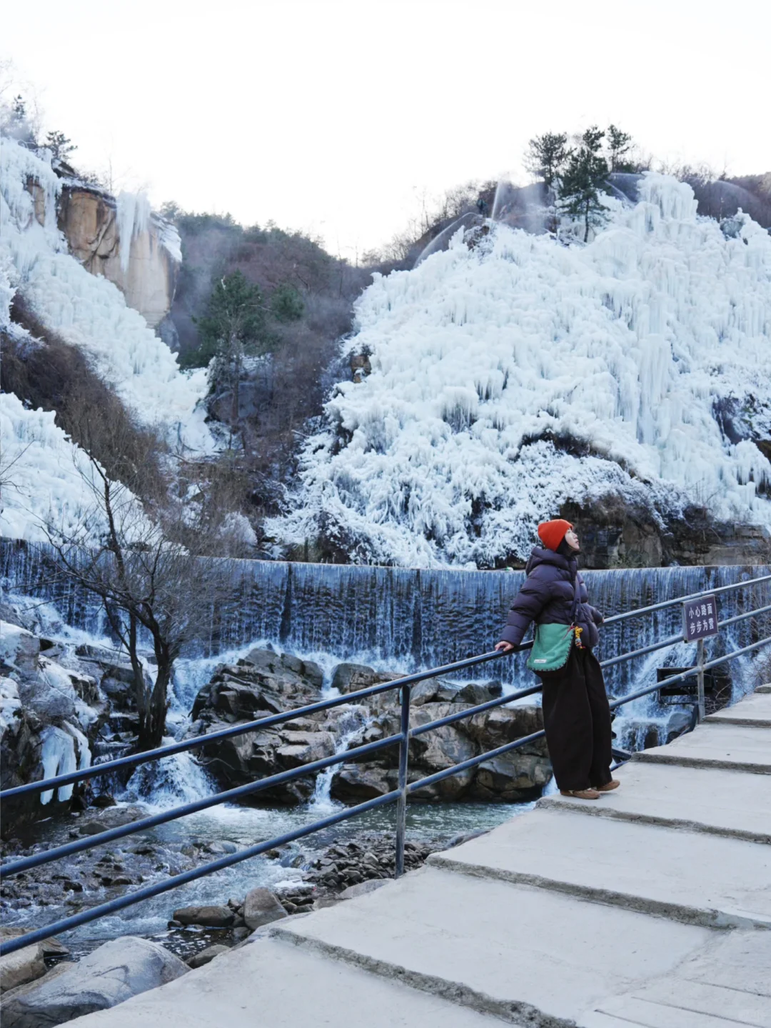 我宣布❗这是属于京津冀人的超大冰瀑❗附地址