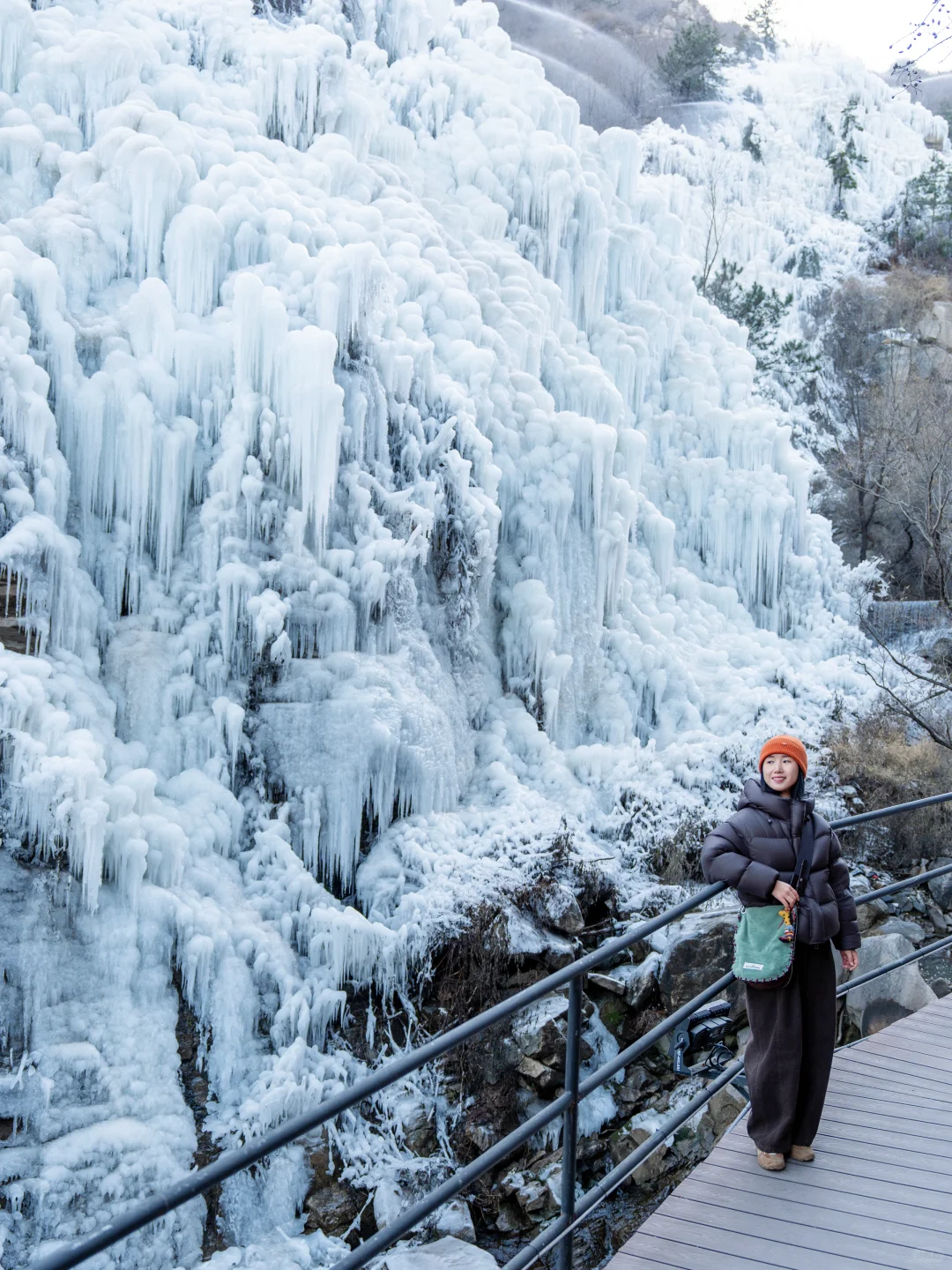 我宣布❗这是属于京津冀人的超大冰瀑❗附地址