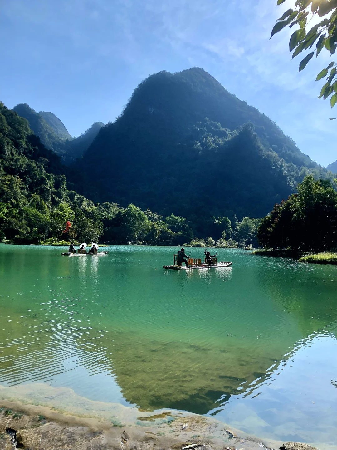 多彩贵州｜水墨画般的荔波大小七孔