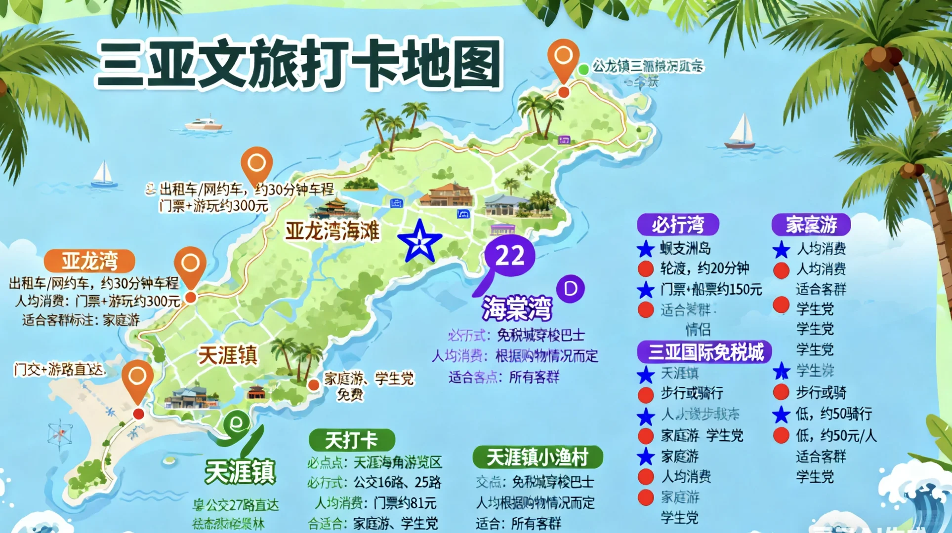1h瞬移海岛！南宁→三亚全攻略