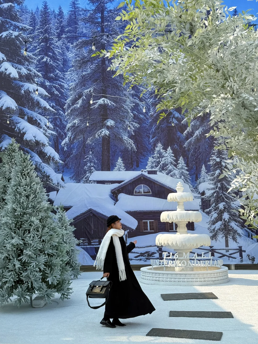 南昌免费新展！！冬日雪景花园美疯了。。。。