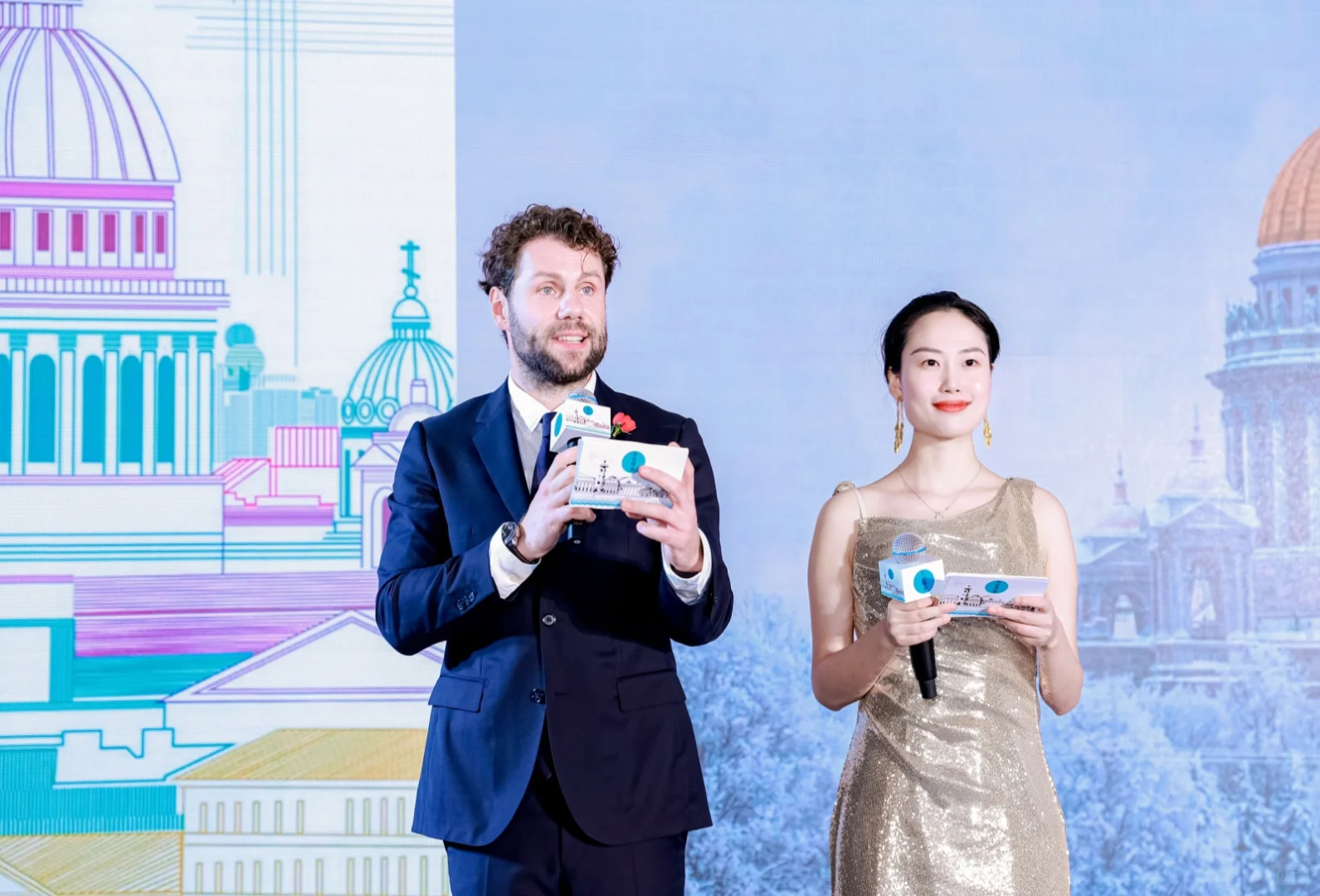中俄主持‖圣彼得堡旅游局中国区路演晚宴