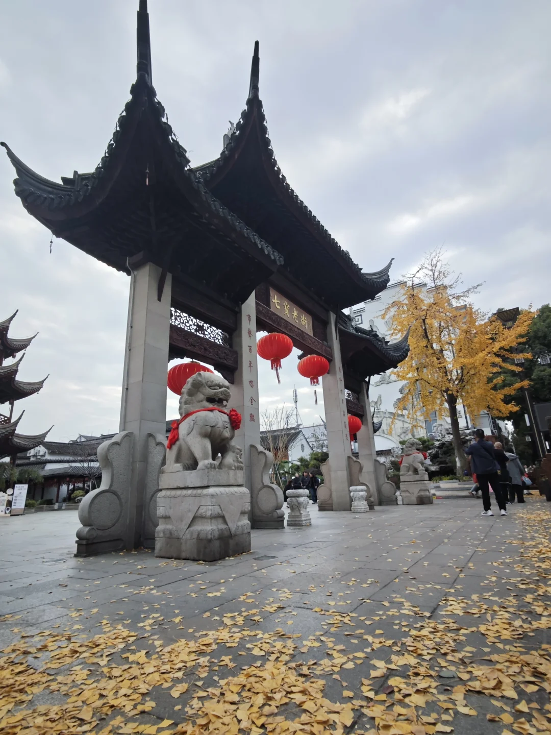 美丽的古镇美丽的景色