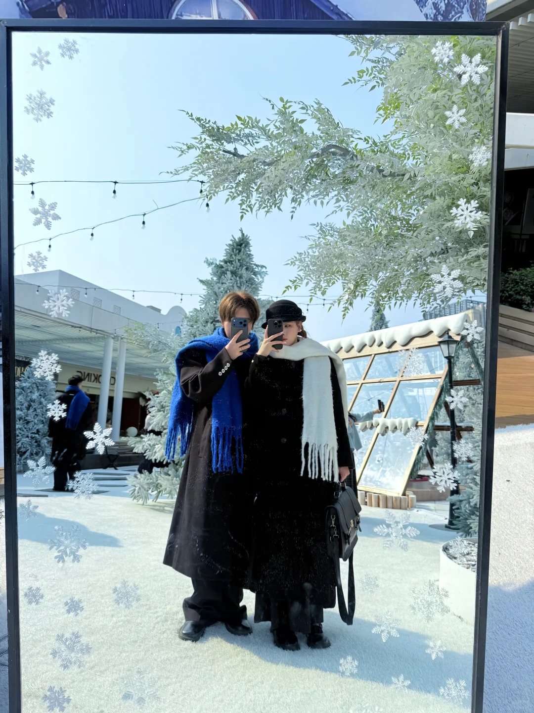 南昌免费新展！！冬日雪景花园美疯了。。。。