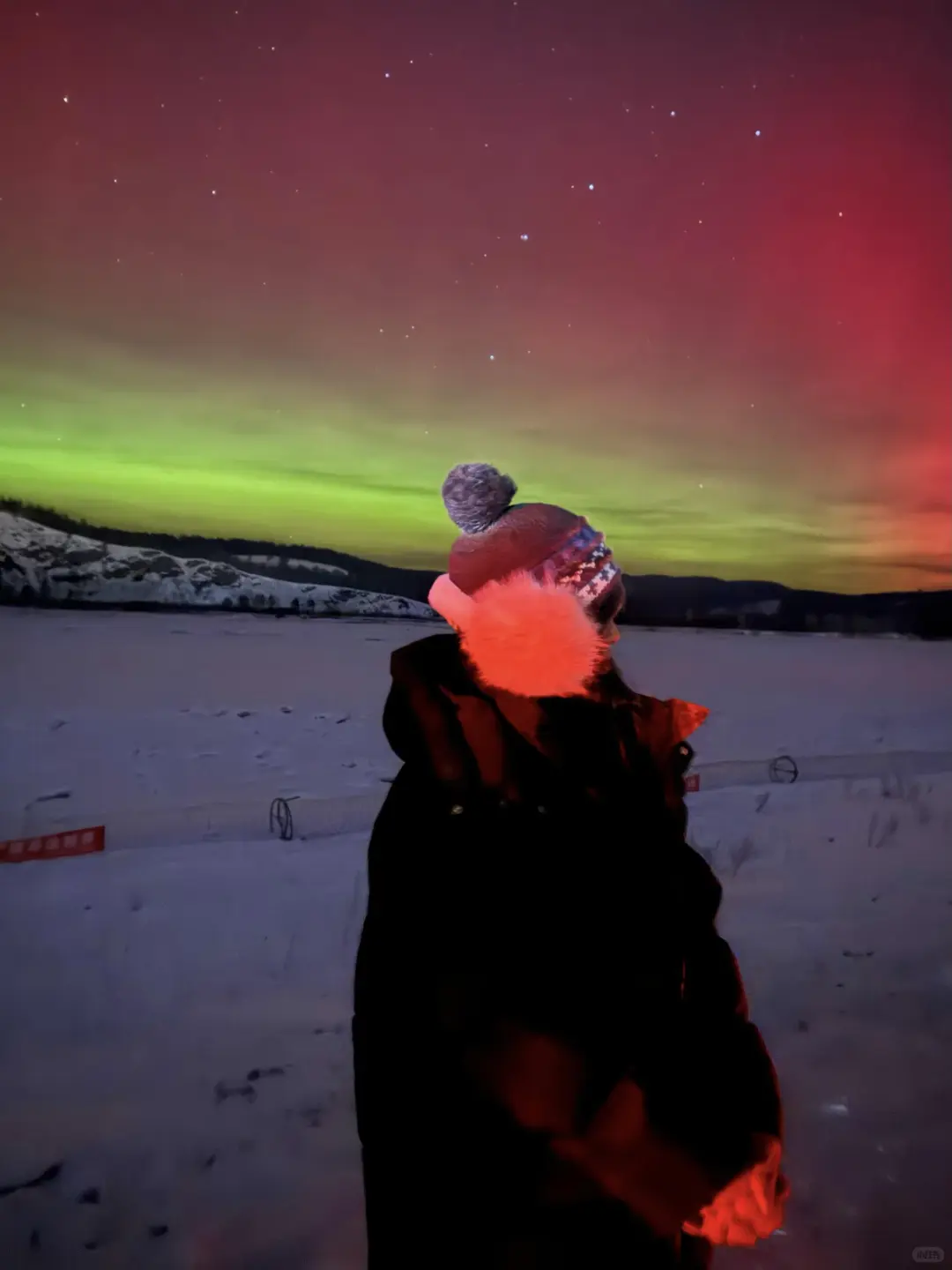 实话难听😅但这就是漠河极光真实现状...