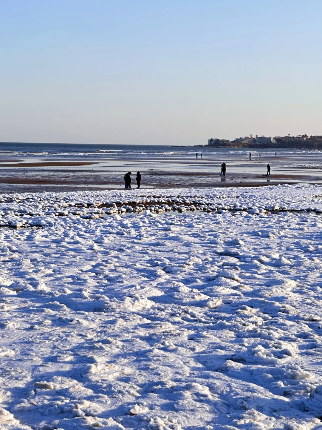 秦皇岛冻海美到失语❄️下月一起看冰河世纪‼️