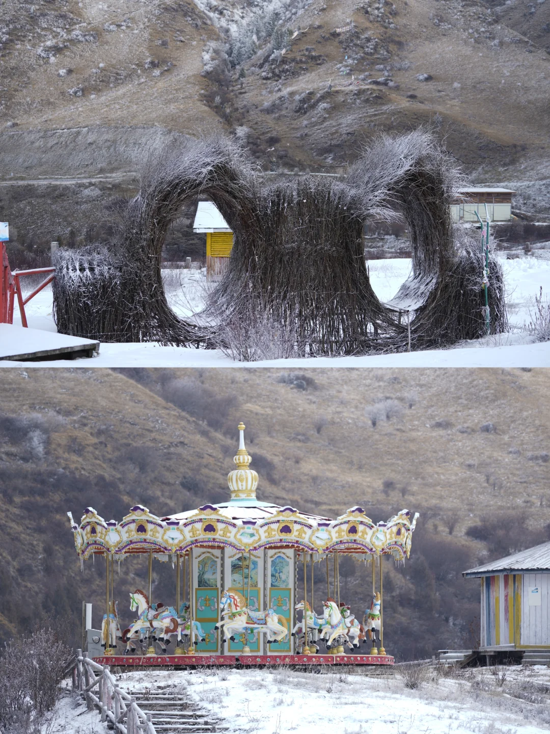 成都出发3.5h!在鹧鸪山找到《情书》同款冬日