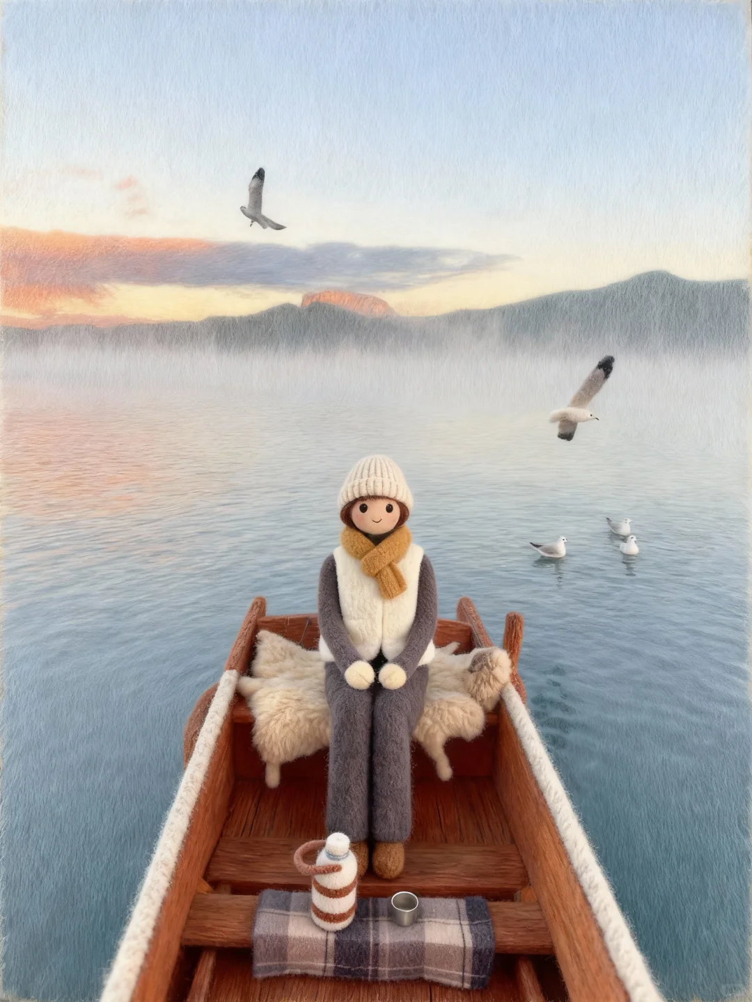 谁懂这个泸沽湖晨雾日出的含金量!!2天365