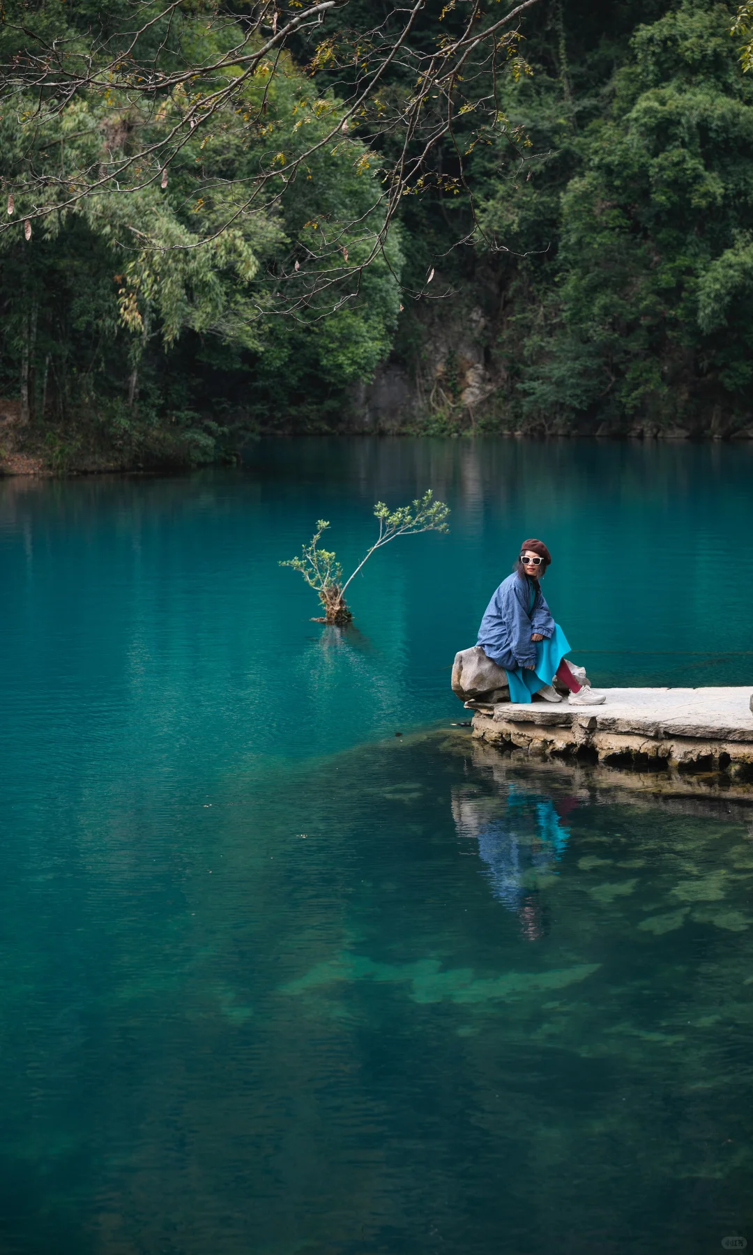 淡季荔波小七孔,人间绿宝石美的实在权威
