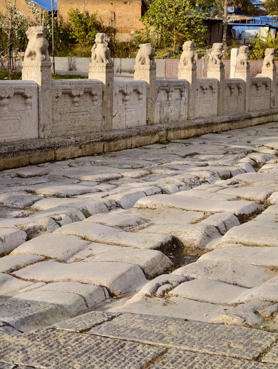 衡水安济桥：横跨滏阳河的清代七孔长虹