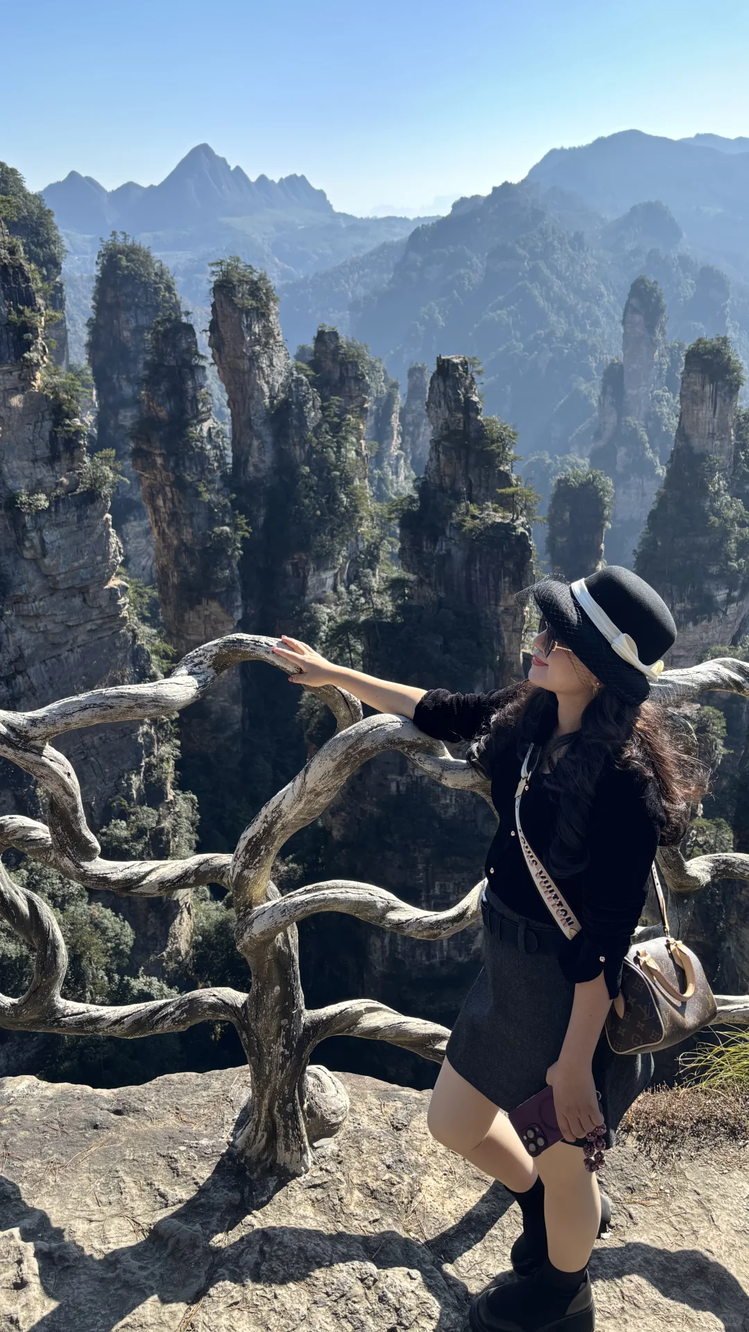 张家界国家森林公园里的小众景点 空中田园