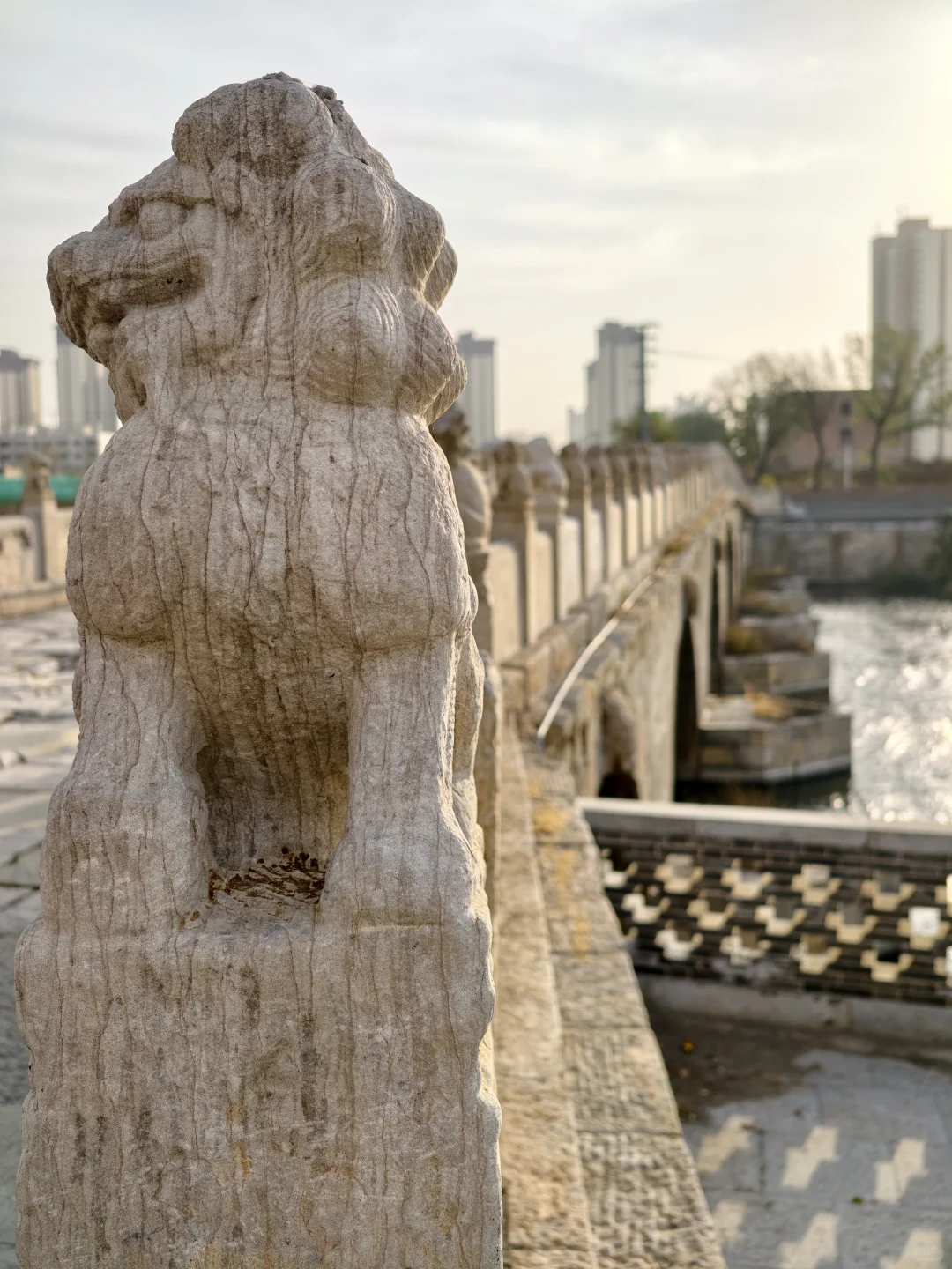 衡水安济桥：横跨滏阳河的清代七孔长虹