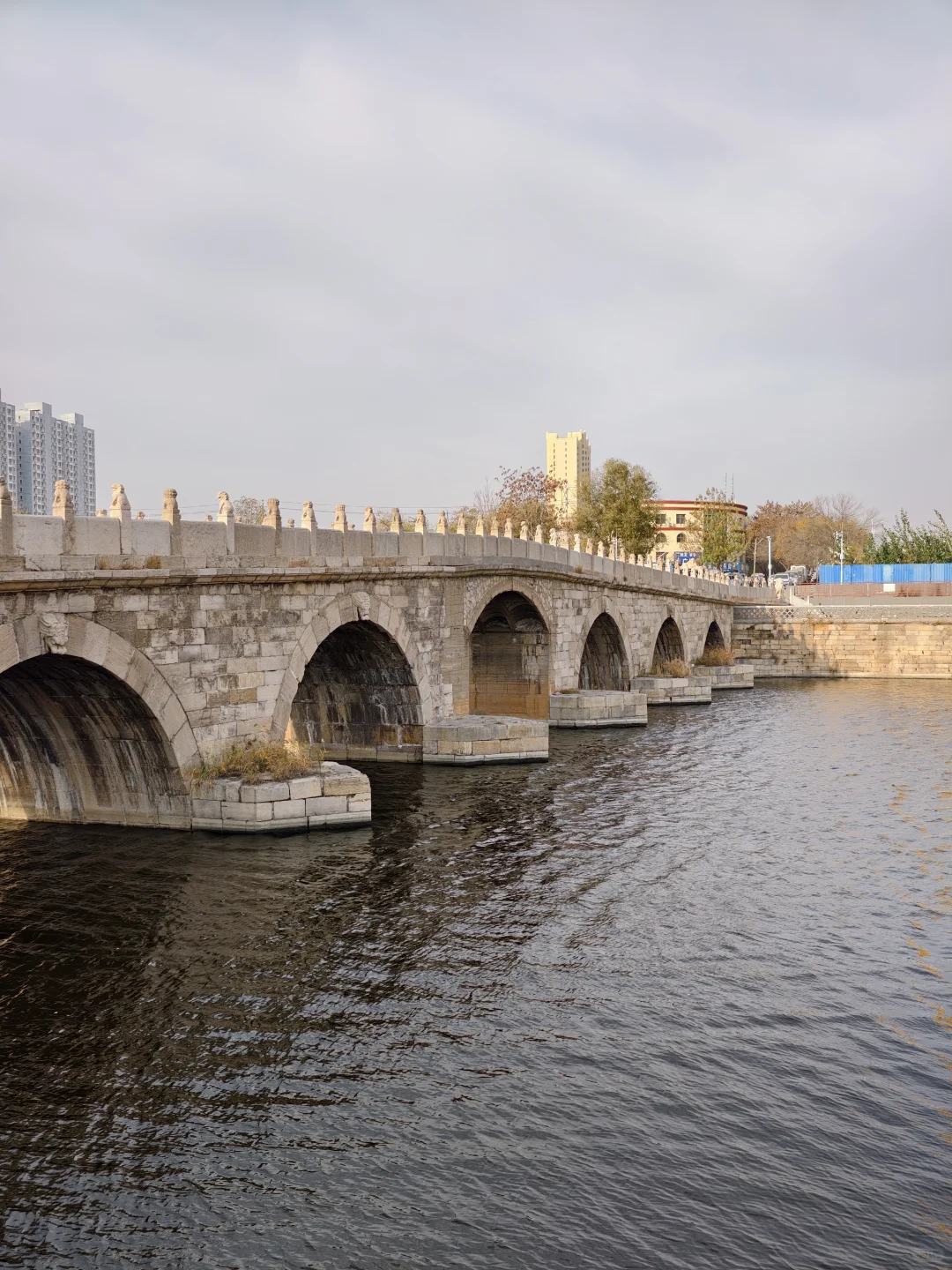 衡水安济桥：横跨滏阳河的清代七孔长虹