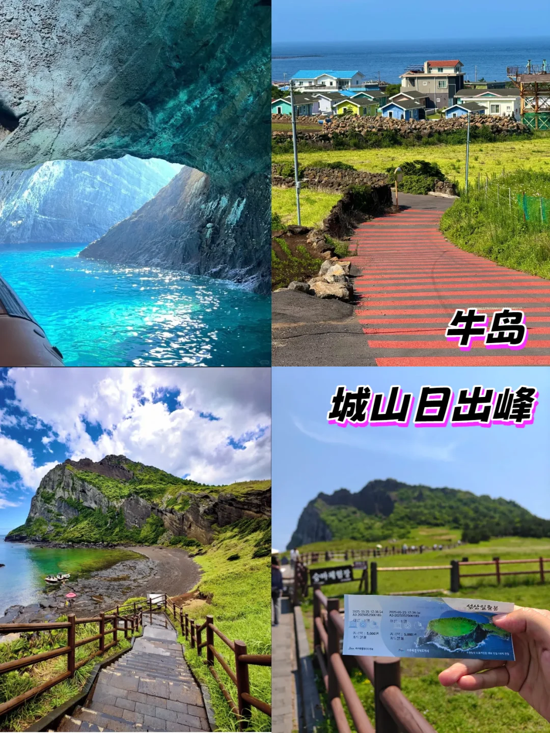 济州岛2日拼车游攻略|精华景点一网打尽✨