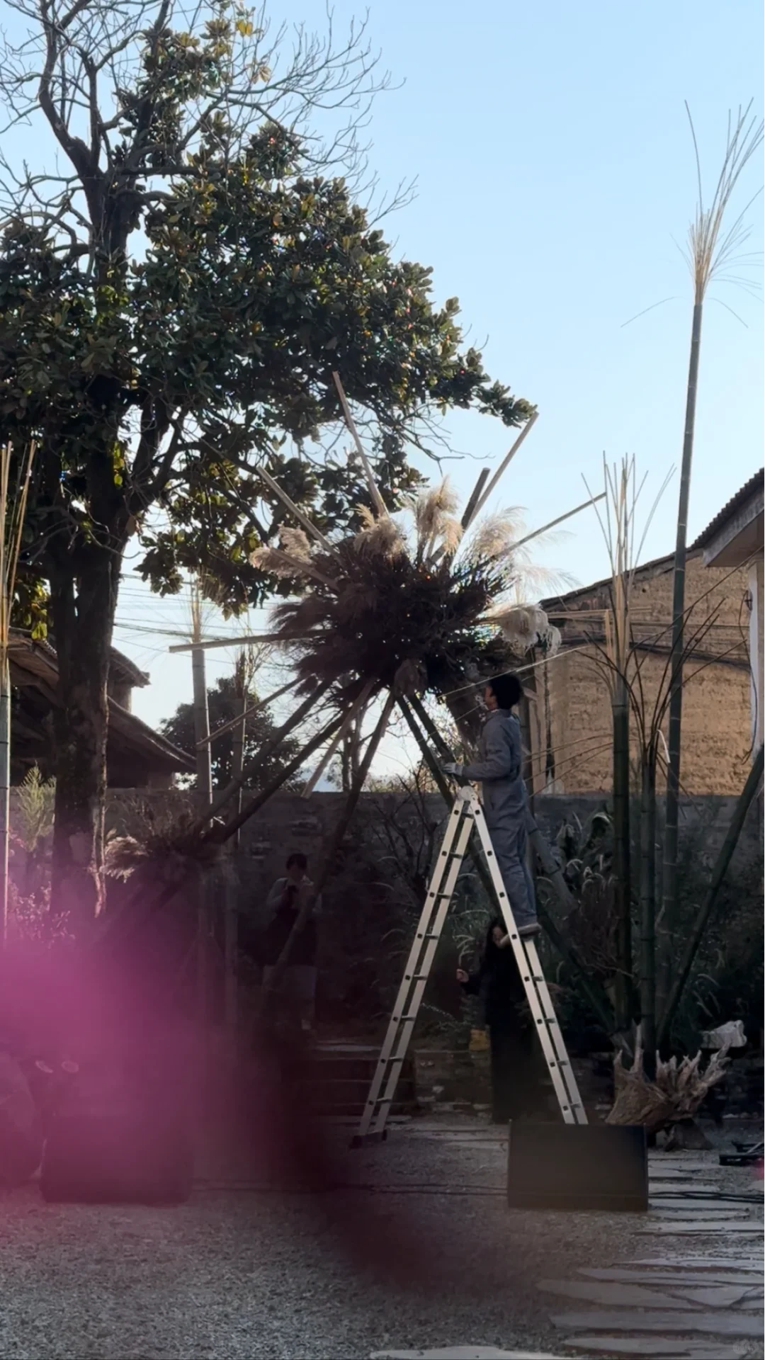 冬日某一天的我们