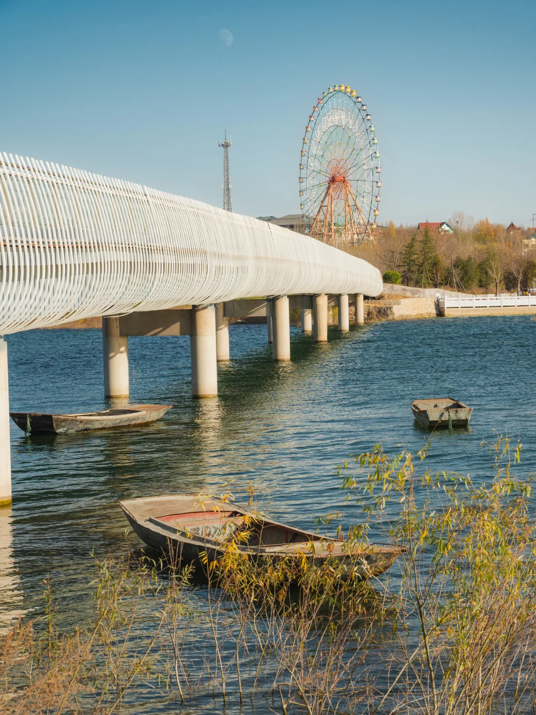 在冬日晴空下，邂逅一片“小洱海”的蓝🌊