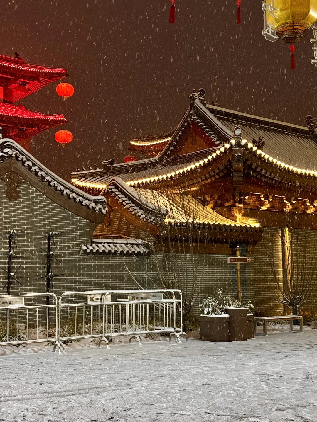 12.12实况!邯郸初雪❄️“千年赵都”浪漫