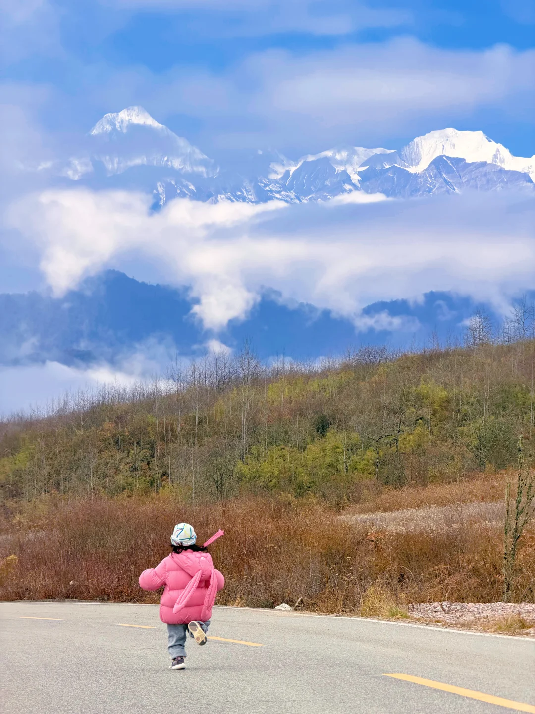 进山24h,同时拥有了贡嘎雪山🏔️与流星雨💫