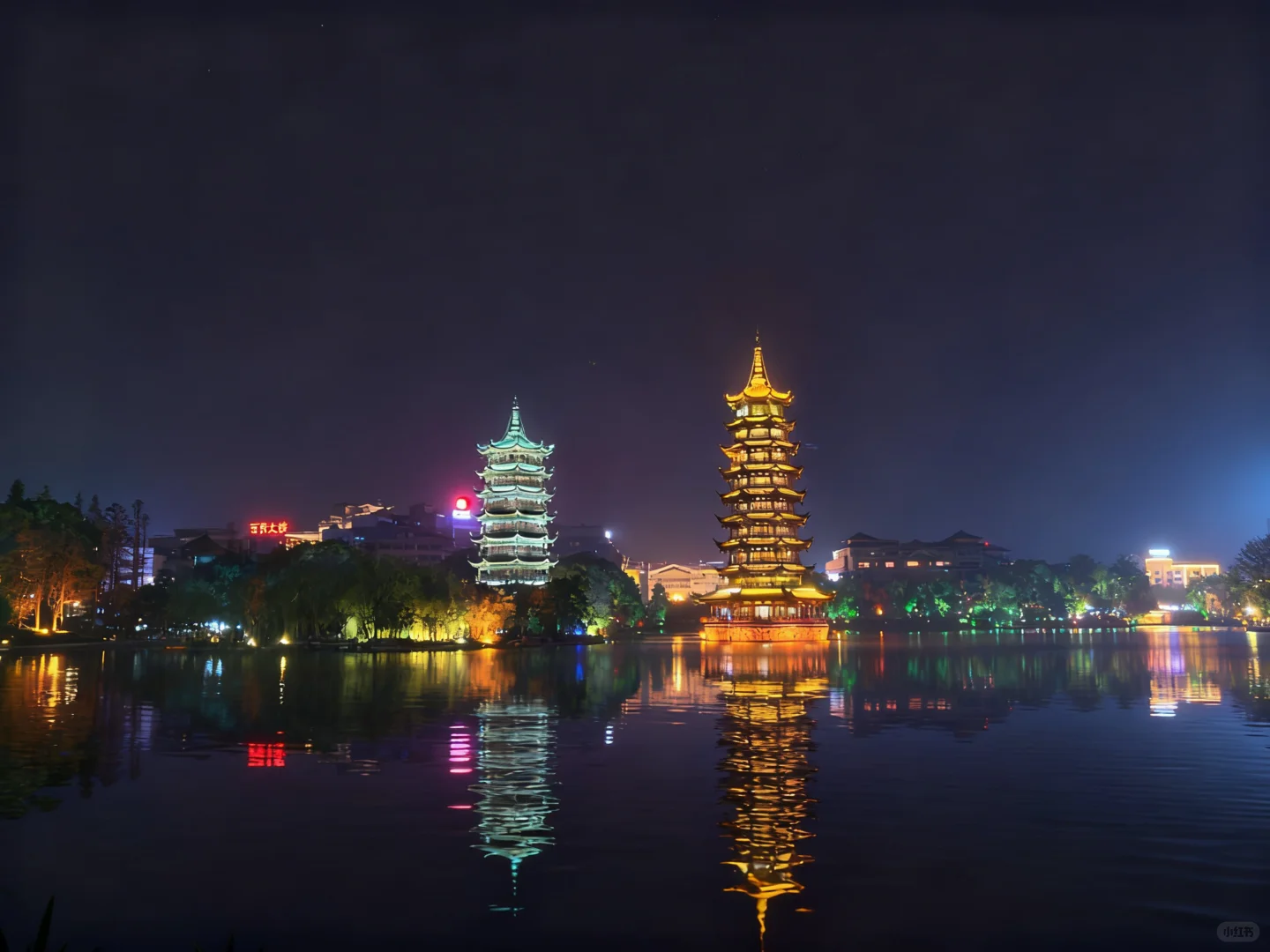 桂林市区最不废腿景色还超美的景点推荐🤙