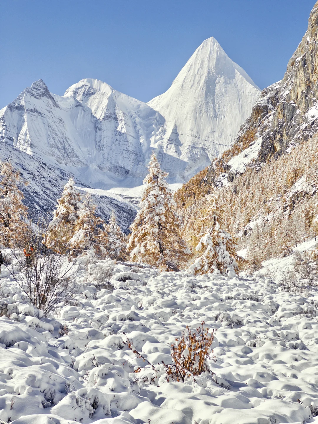 在稻城亚丁，看到了中国最壮丽的秋天和冬天
