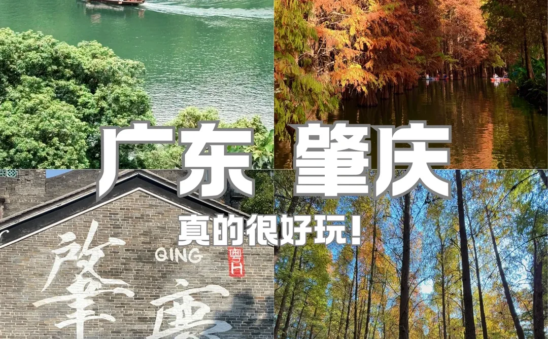 ✨肇庆必打卡景点 | 山水之间，古韵悠长