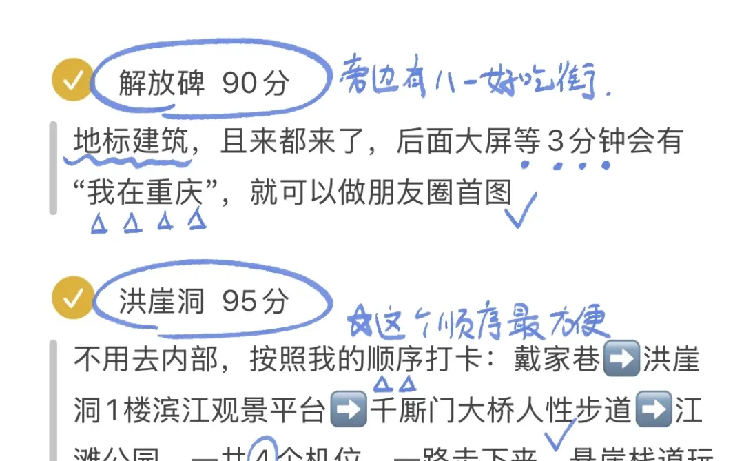 11.5重庆已回,纯主观!锐评!重庆各大景点(附