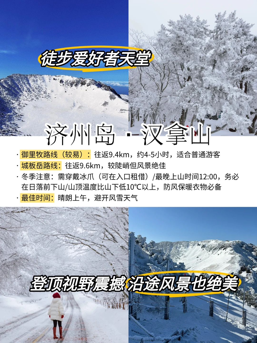 济州岛冬季必打卡景点攻略|码住👊