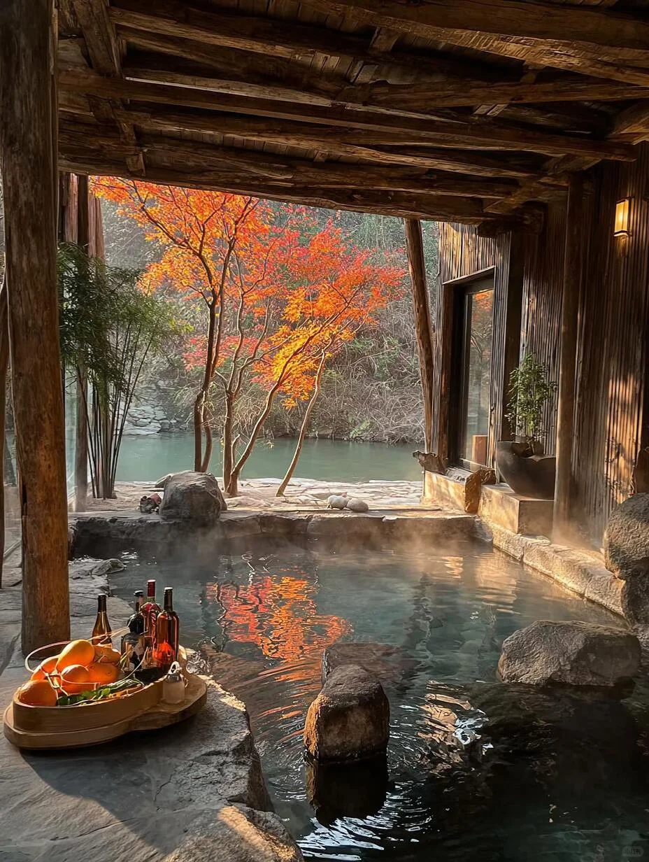 莫干山!山野温泉小院♨️999/3天➕双餐