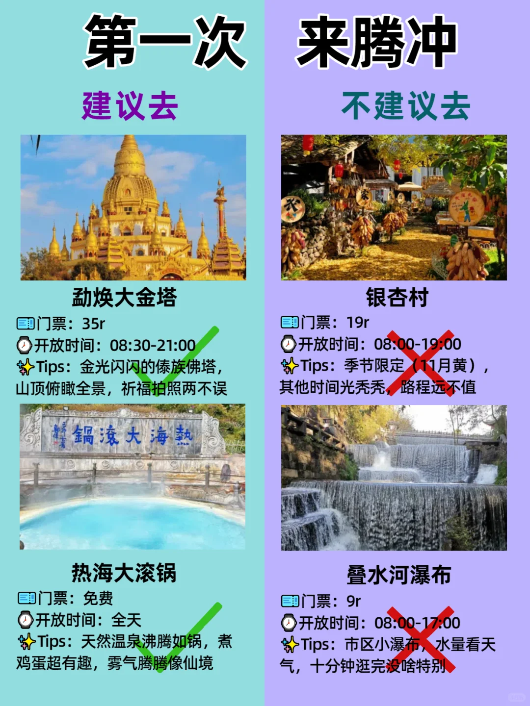 腾冲哪里值得去，看这篇就够了😎