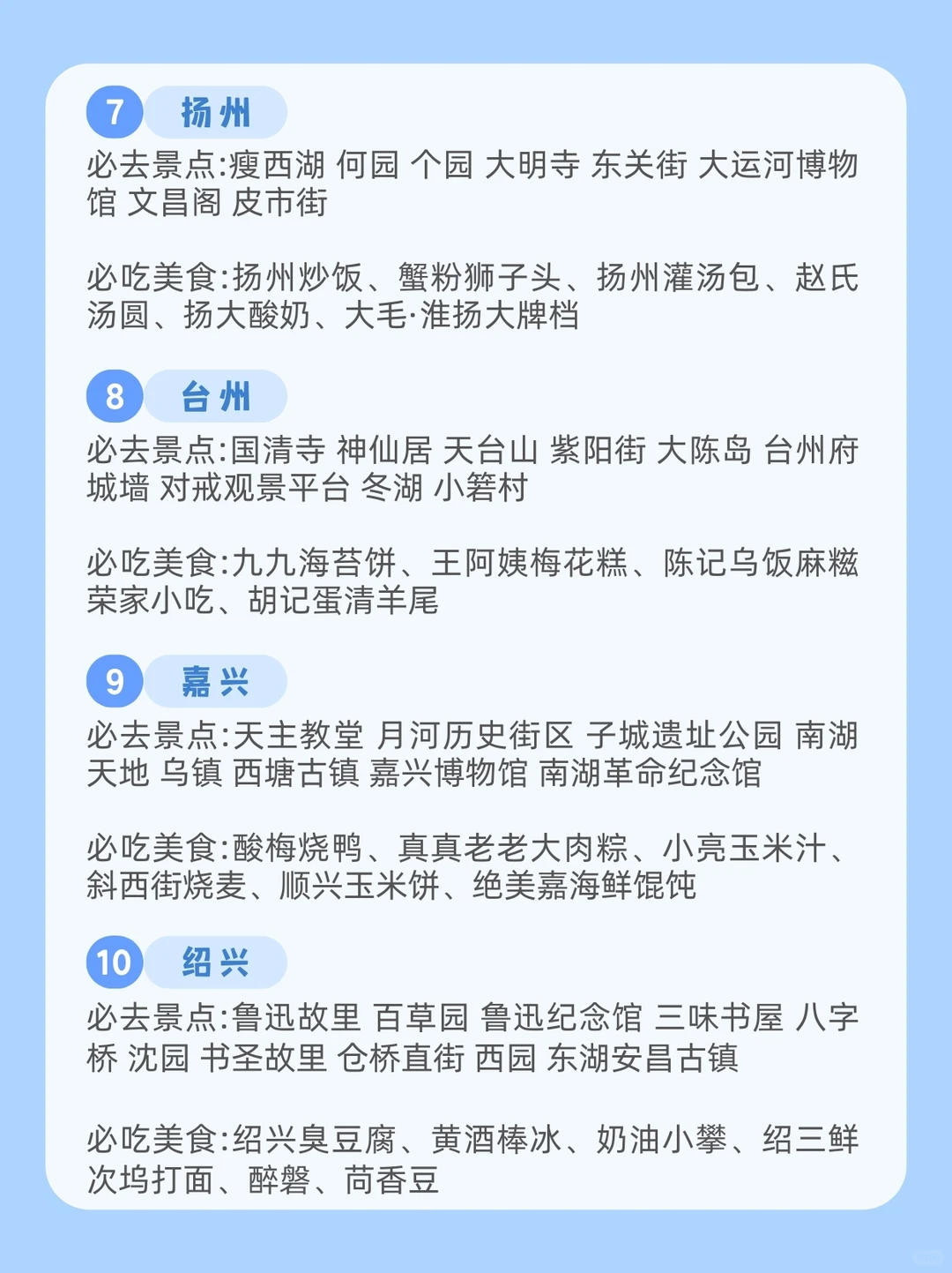 江浙沪🔟城必玩攻略|各城市景点合集