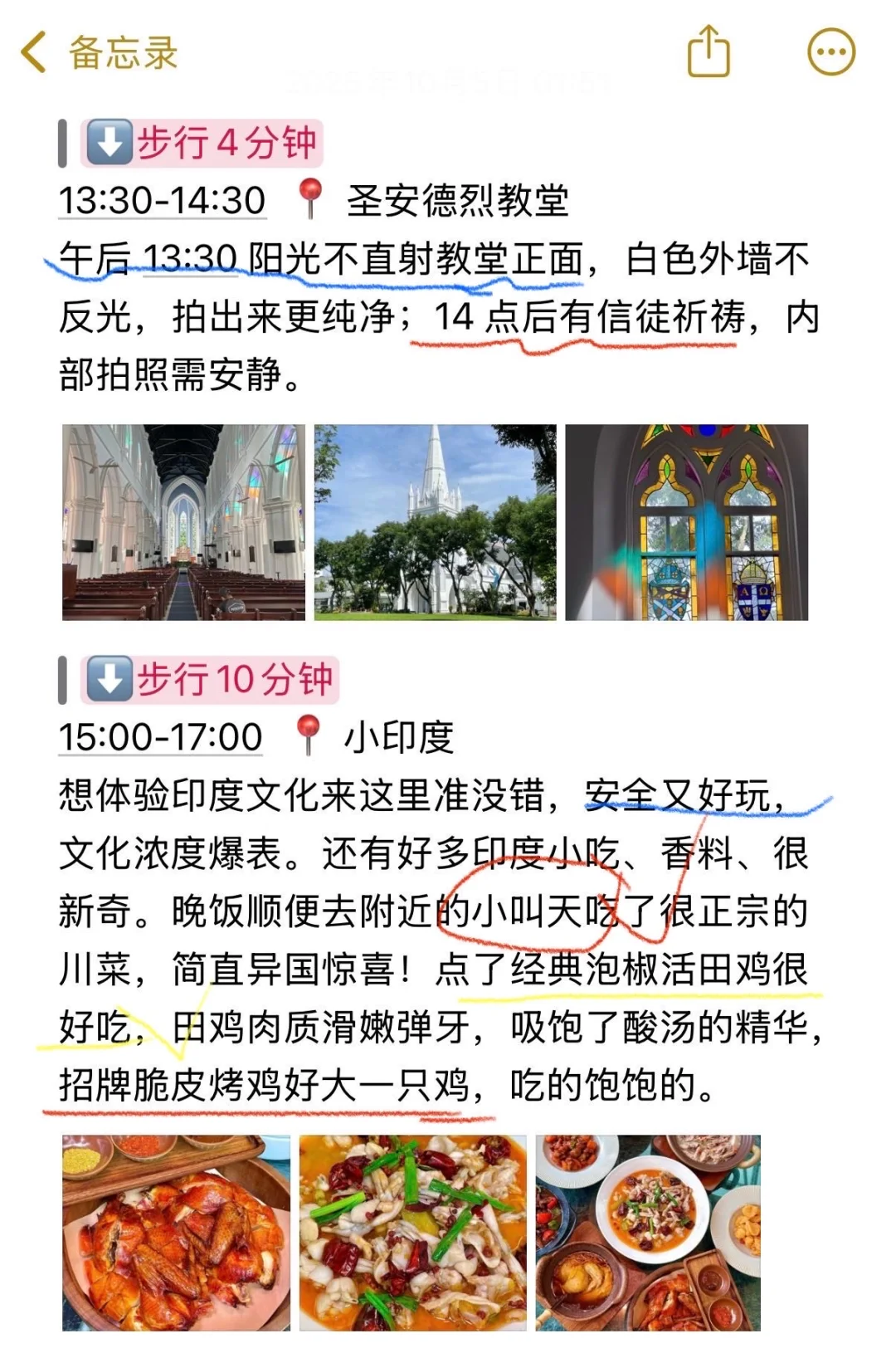 本J人对自己做的新加坡旅行攻略满意到睡