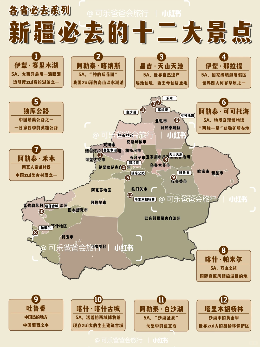 新疆必去的12大景点，都去过才算圆满🔥