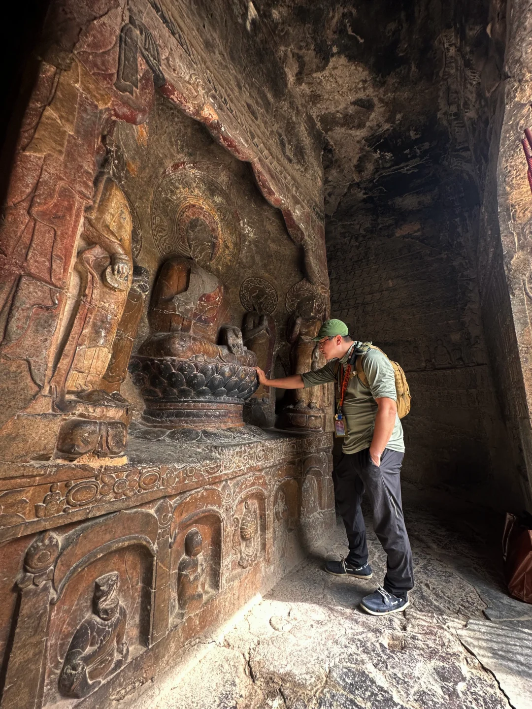 水浴寺 石窟造像 僧众礼佛图